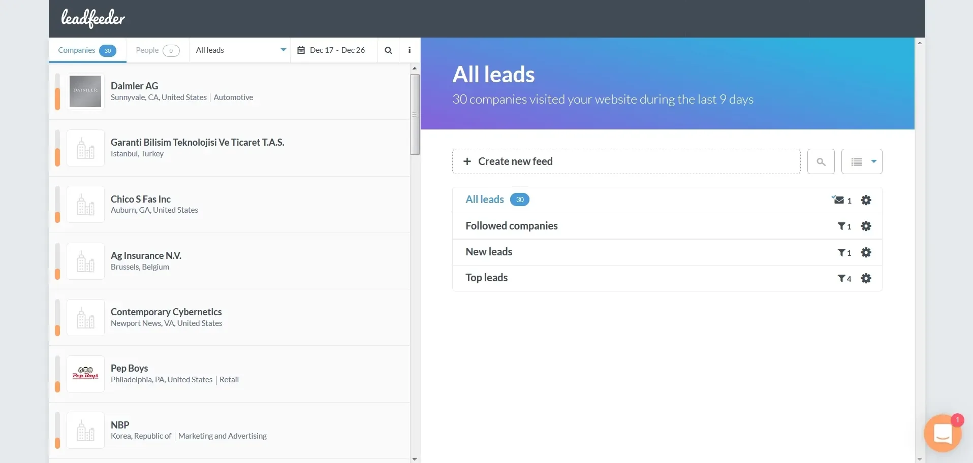 Leadfeeder — Screenshots 3
