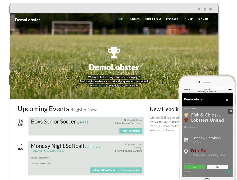 LeagueLobster — Screenshots 1