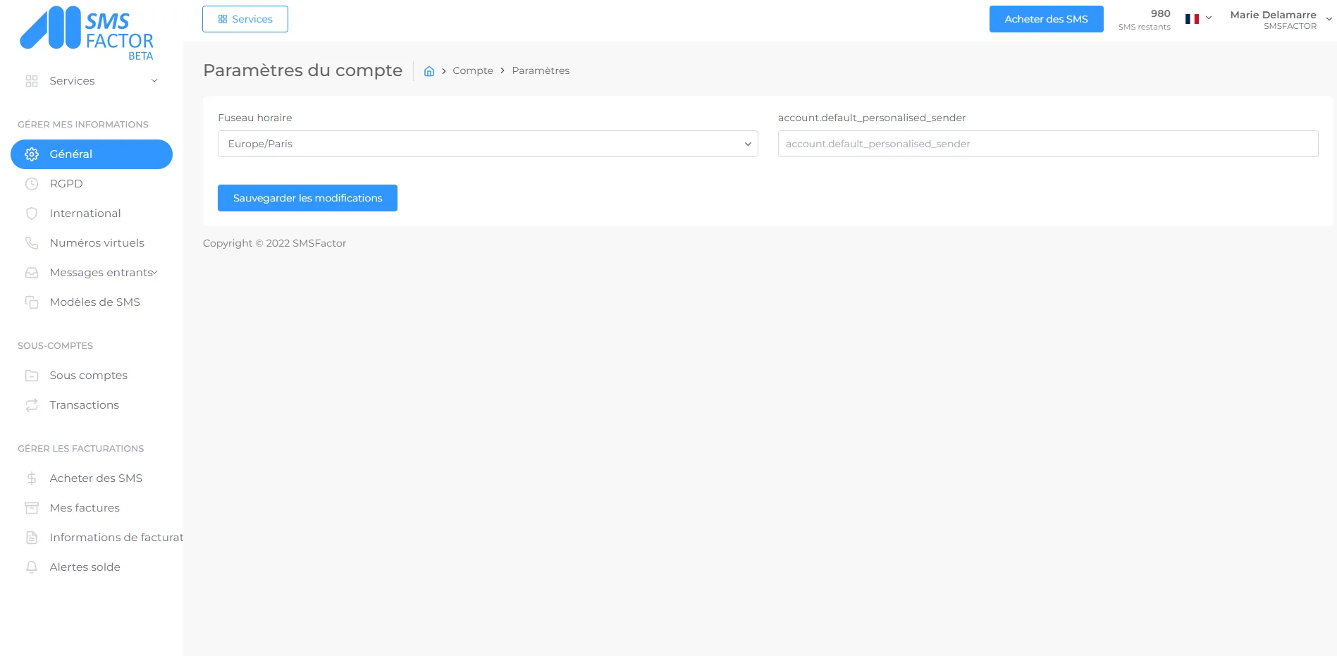 SMSFactor — Screenshots 2
