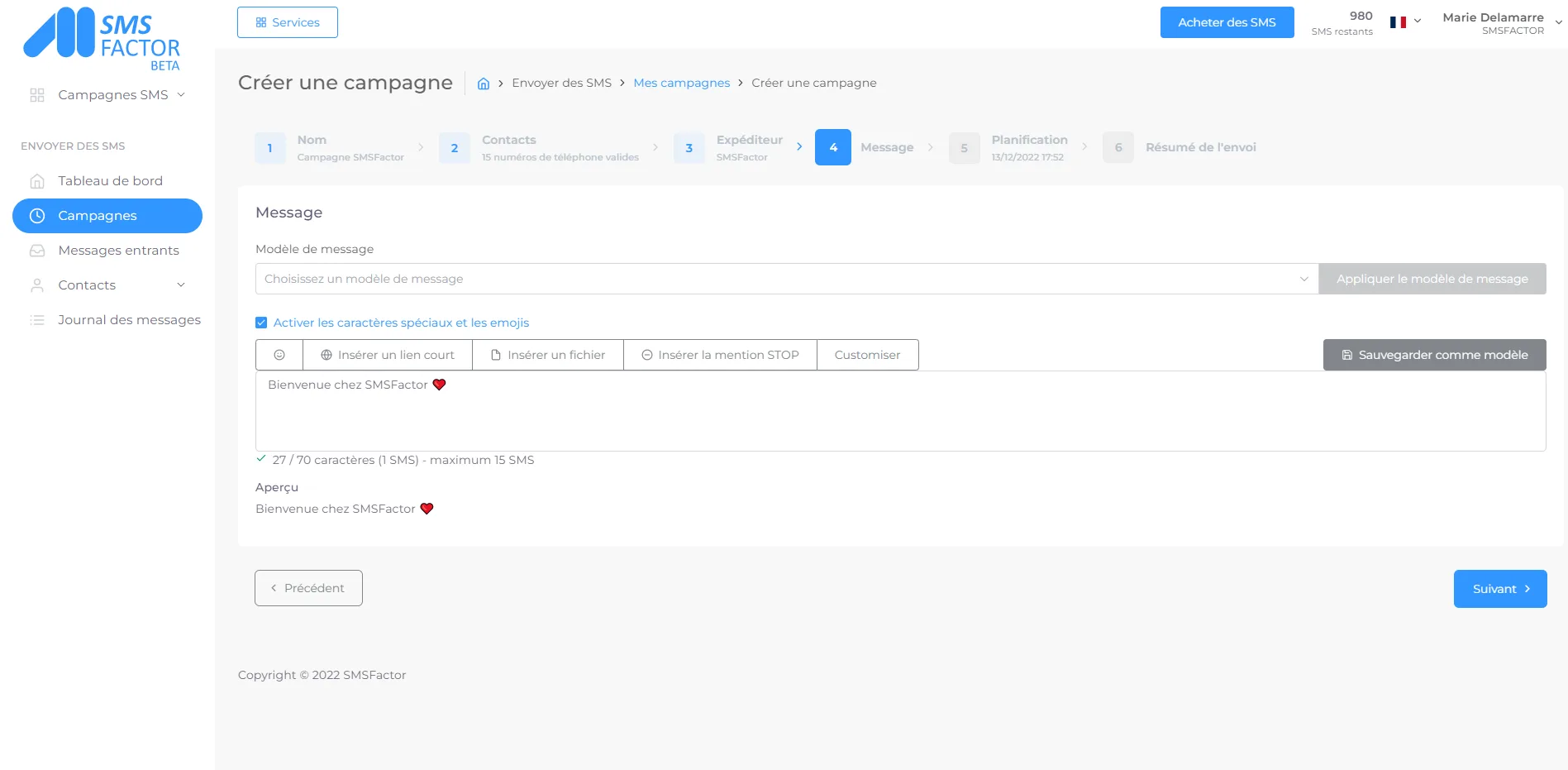 SMSFactor — Screenshots 3