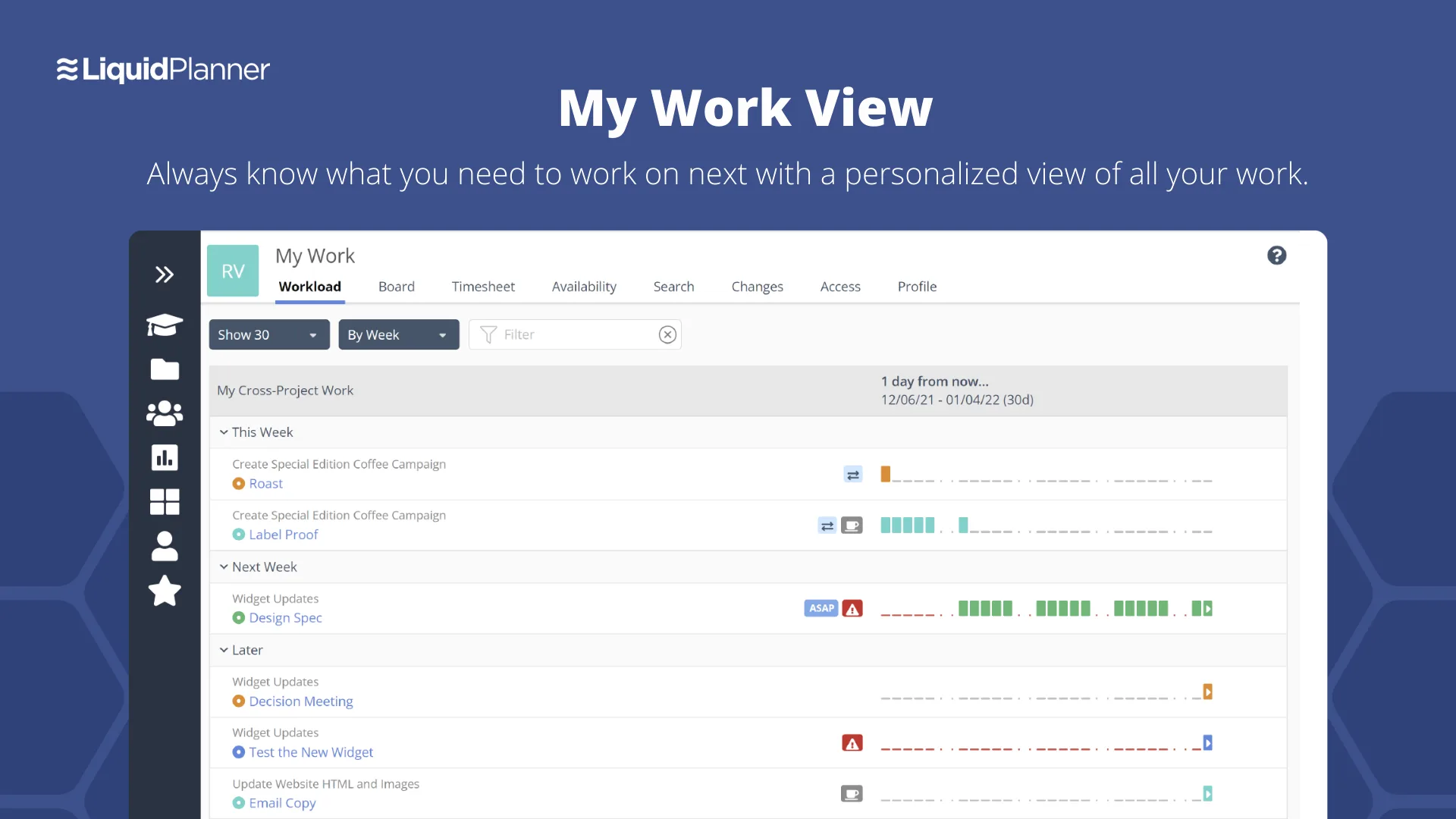 LiquidPlanner — Screenshots 1