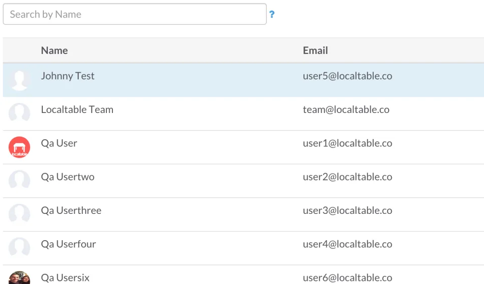 LocalTable — Screenshots 2