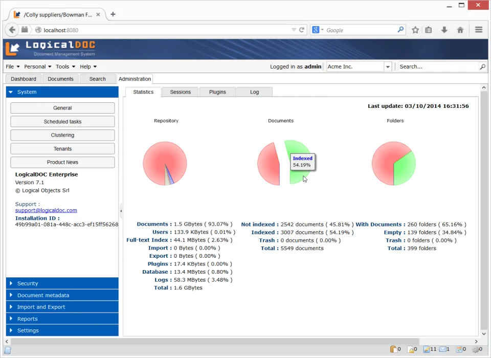 LogicalDOC — Screenshots 2