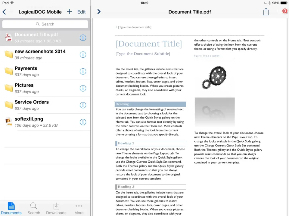 LogicalDOC — Screenshots 3