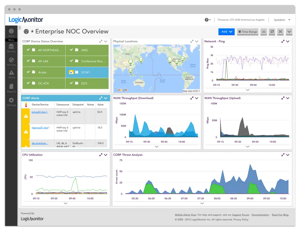 LogicMonitor — Screenshots 1