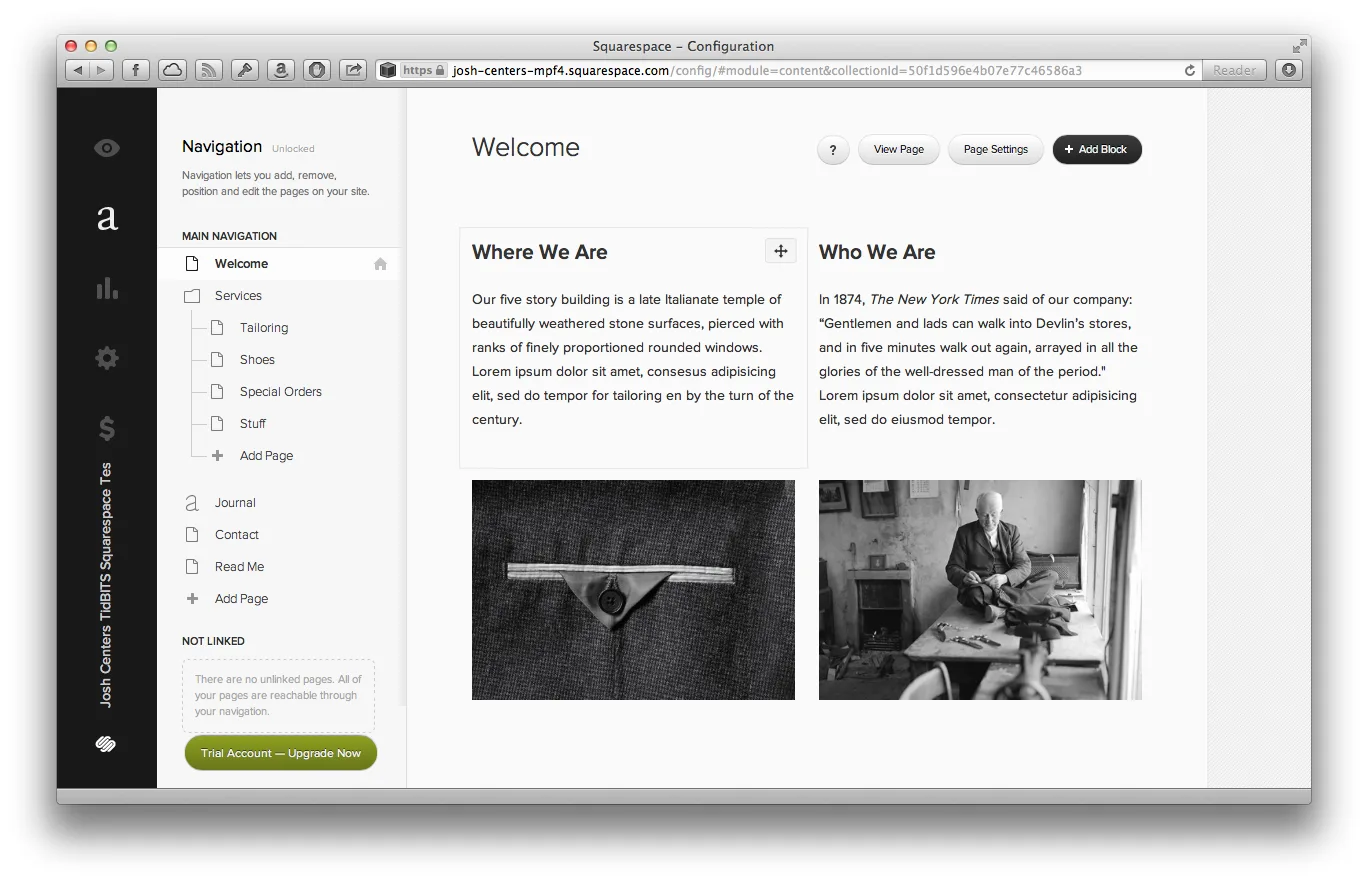 Squarespace — Screenshots 1