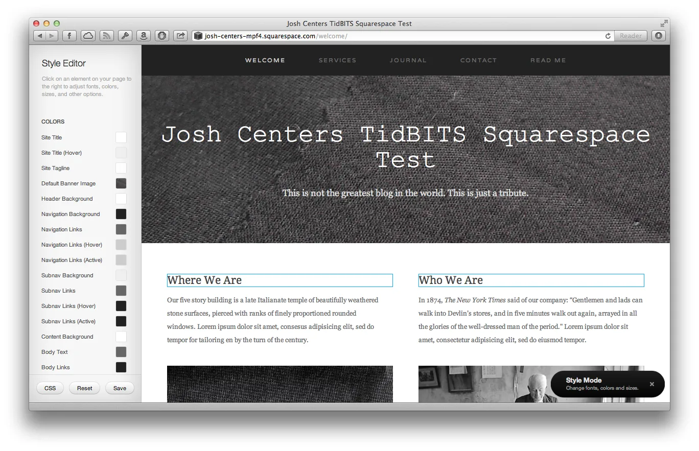 Squarespace — Screenshots 2
