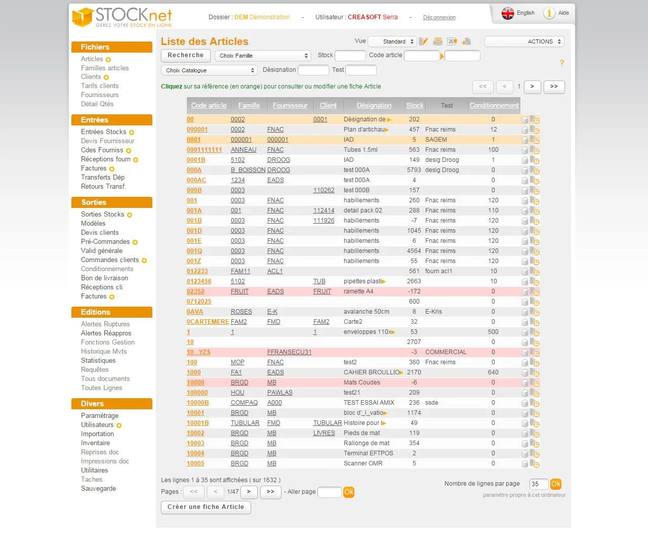 Stocknet — Screenshots 1