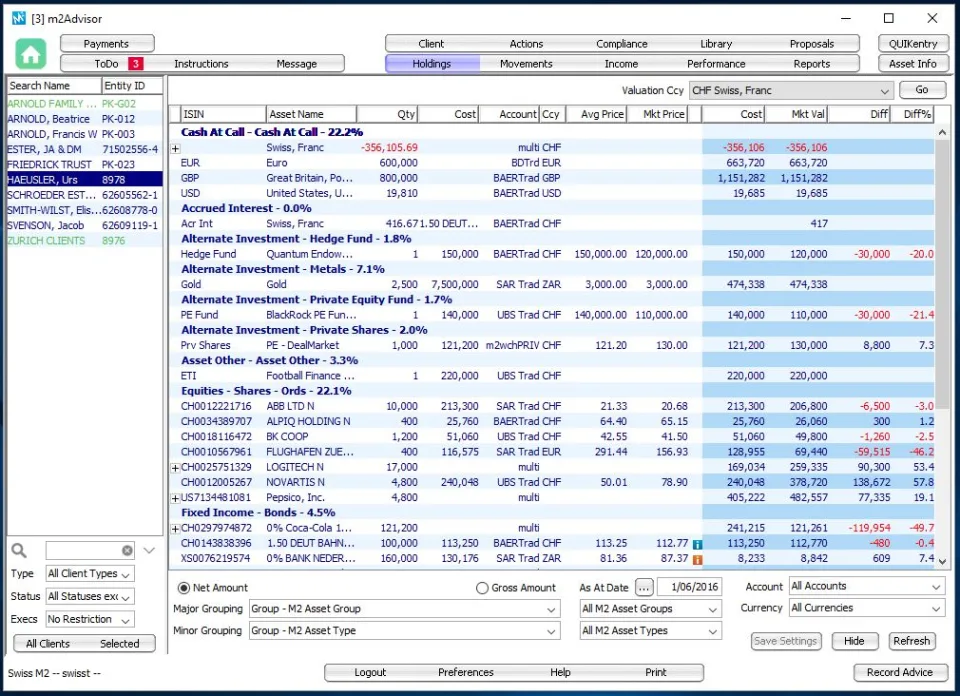 M2Advisor — Screenshots 1