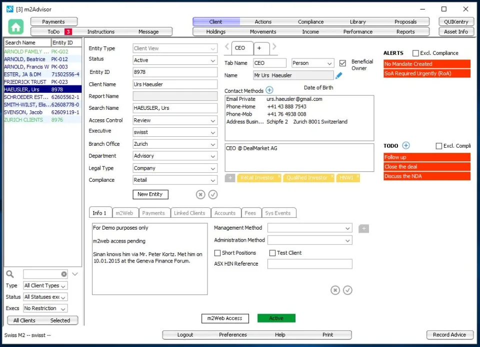M2Advisor — Screenshots 2