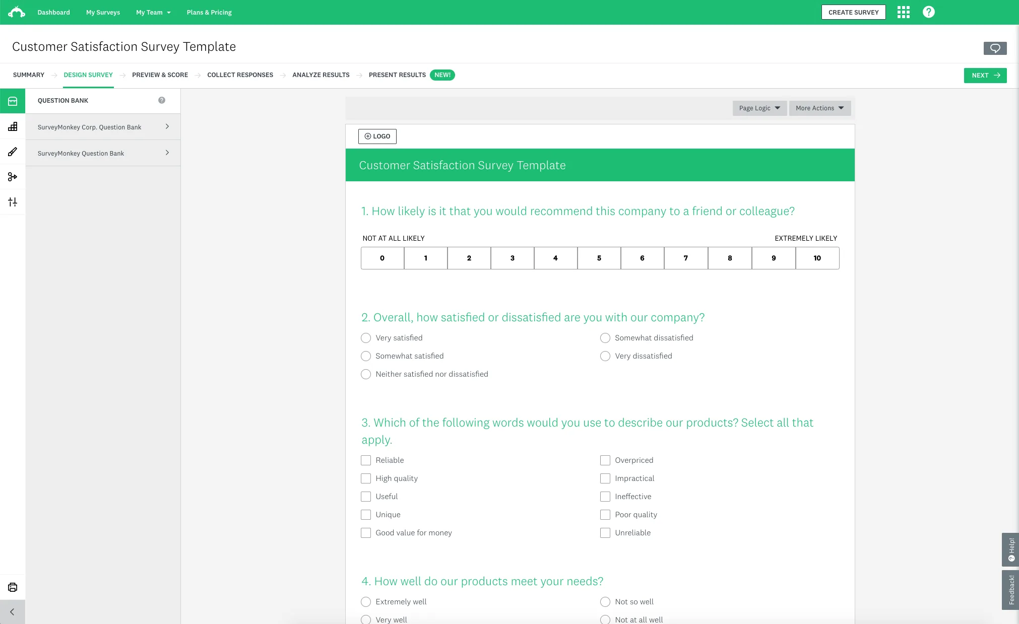 SurveyMonkey — Screenshots 1