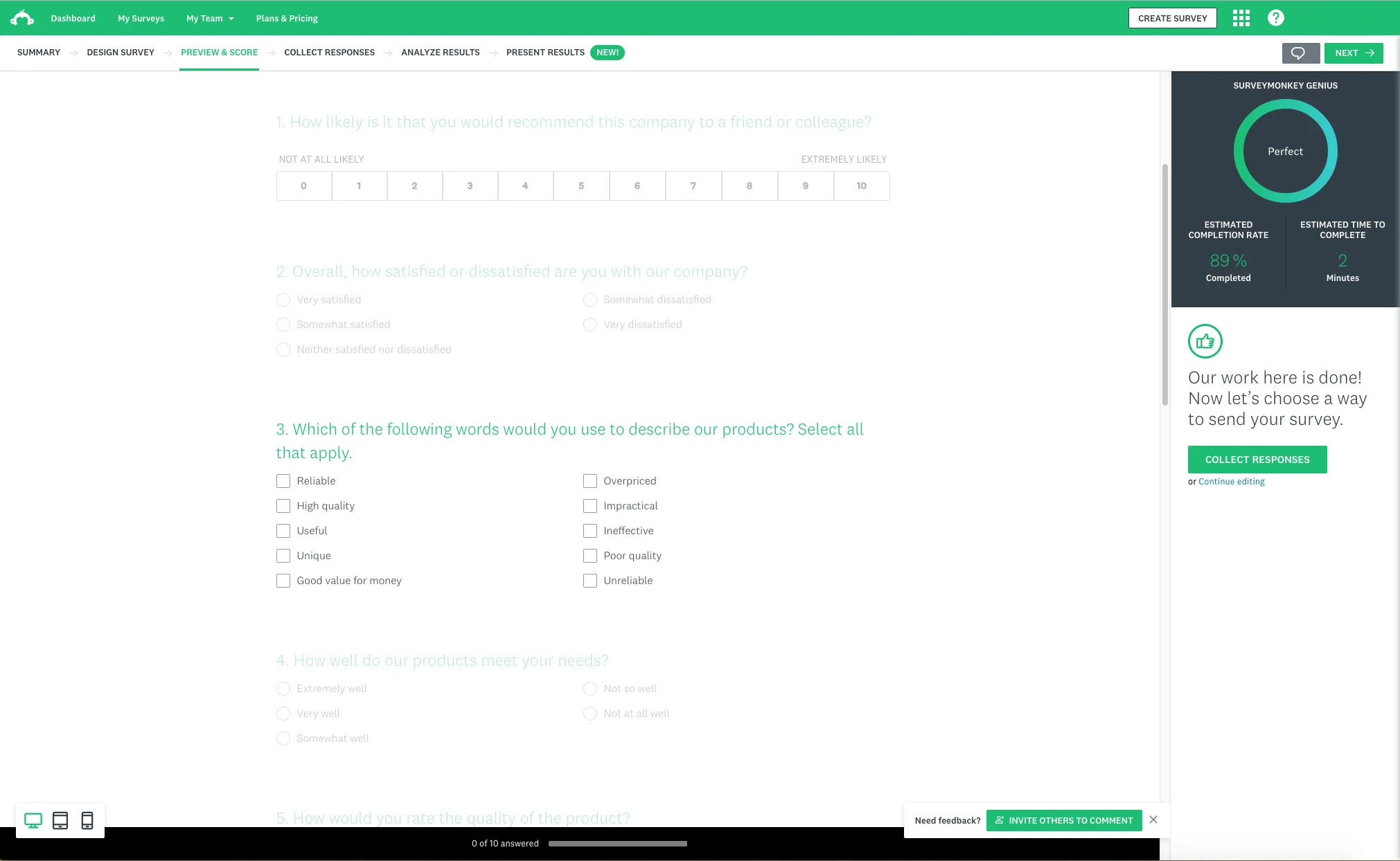 SurveyMonkey — Screenshots 2