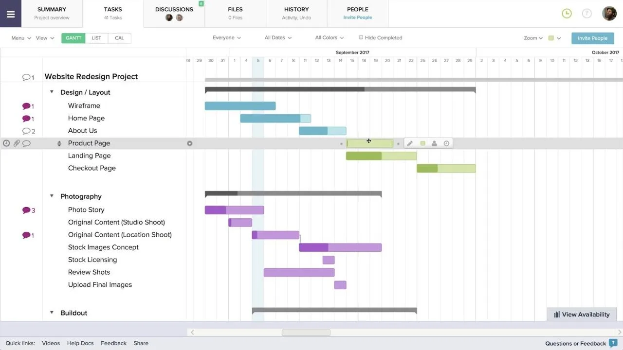 TeamGantt — Screenshots 4