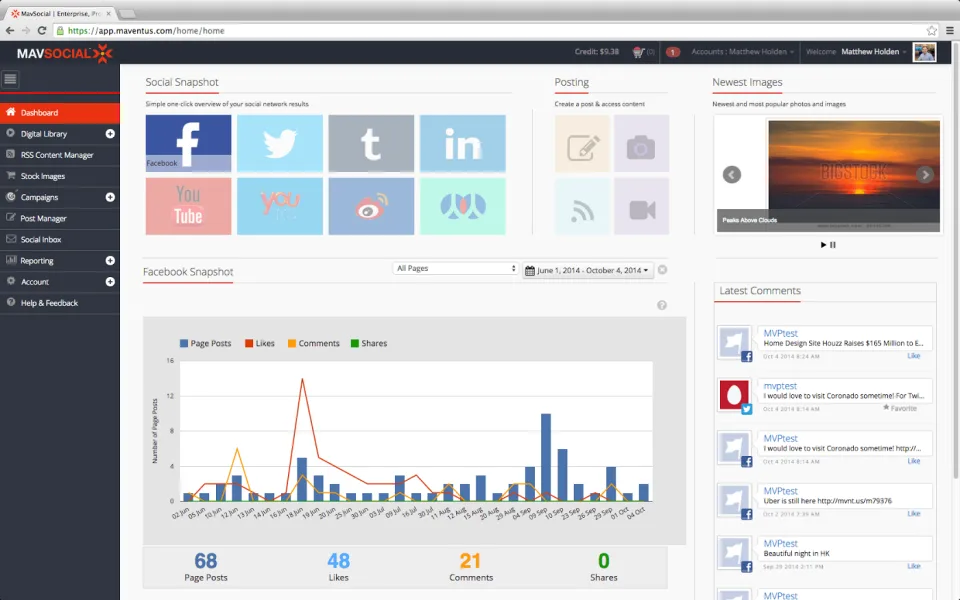 MavSocial — Screenshots 1