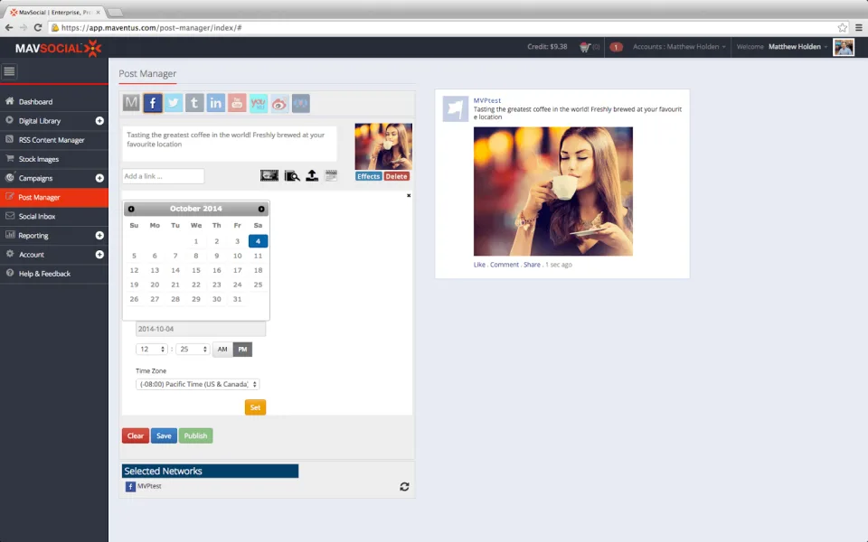MavSocial — Screenshots 2