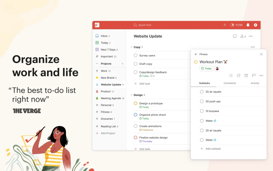 Todoist — Screenshots 1