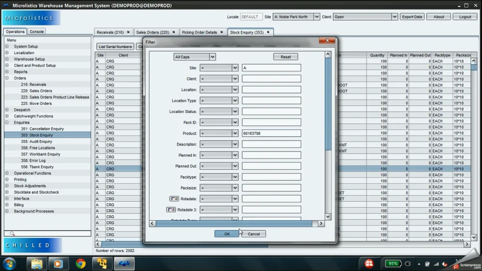 Microlistics WMS — Screenshots 4