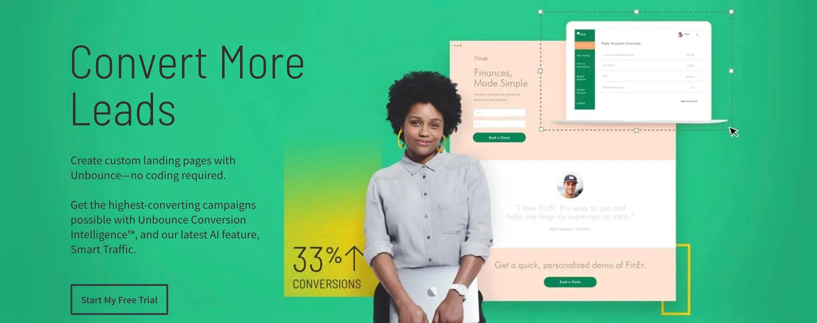 Unbounce — Build Beautiful and Efficient Landing Pages