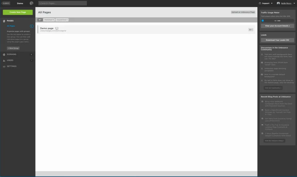 Unbounce — Screenshots 3
