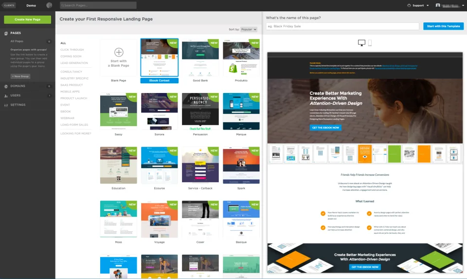 Unbounce — Screenshots 4