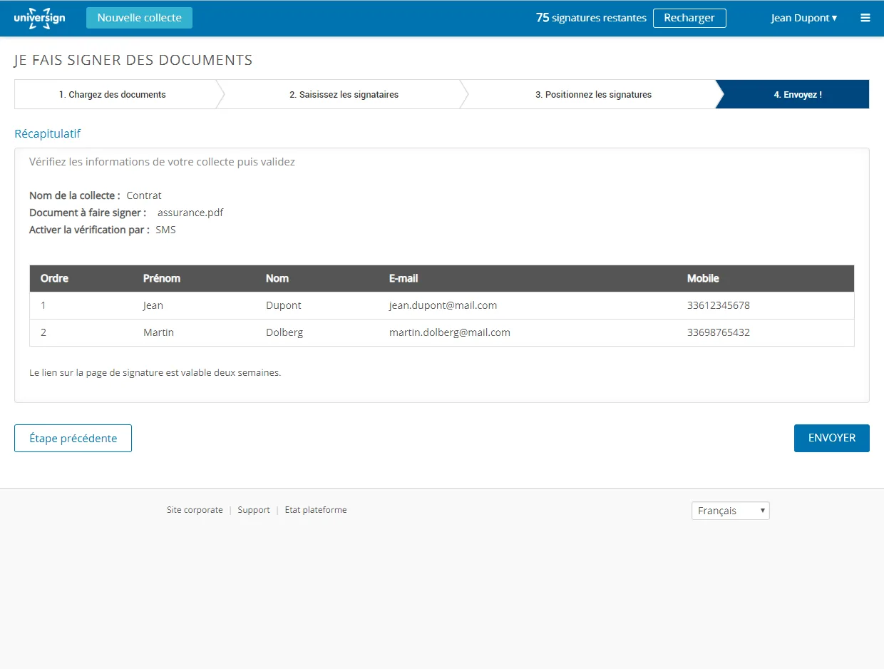 Universign — Screenshots 4