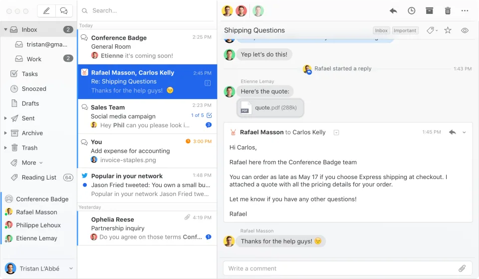 Missive — Screenshots 3