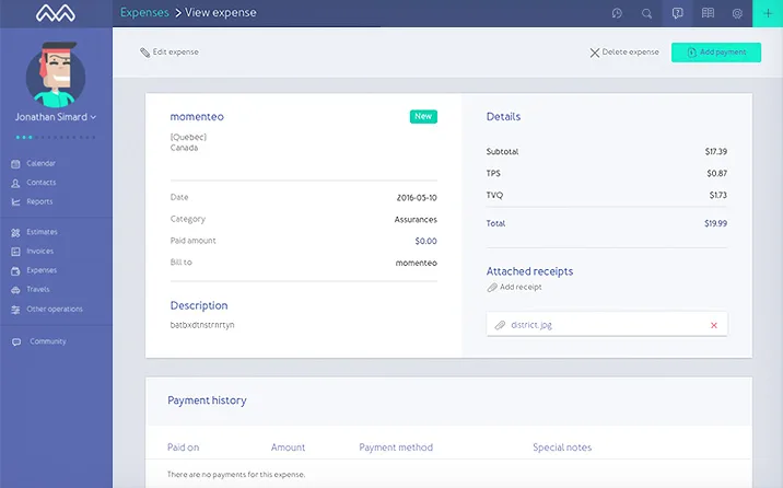 Momenteo — Screenshots 2