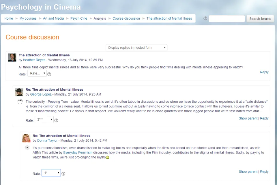 Moodle — Screenshots 4