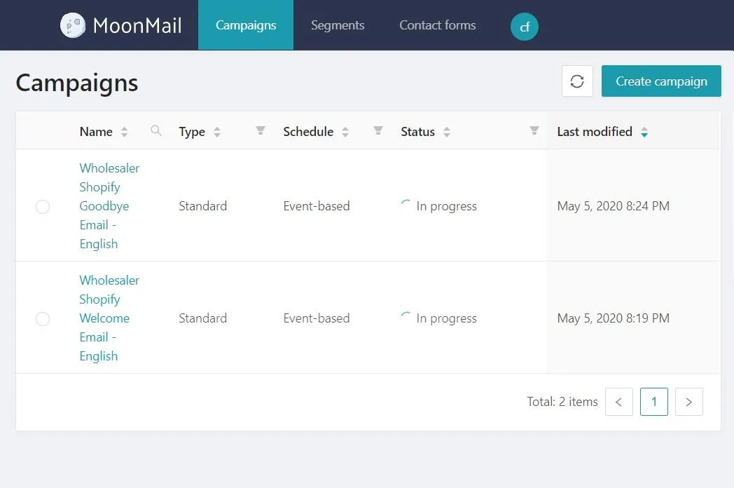 MoonMail — Screenshots 2