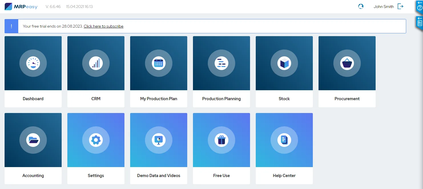 MRPeasy — Screenshots 1