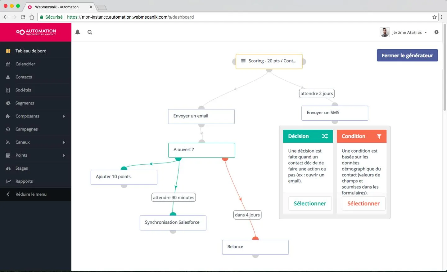 Webmecanik Automation — Screenshots 1
