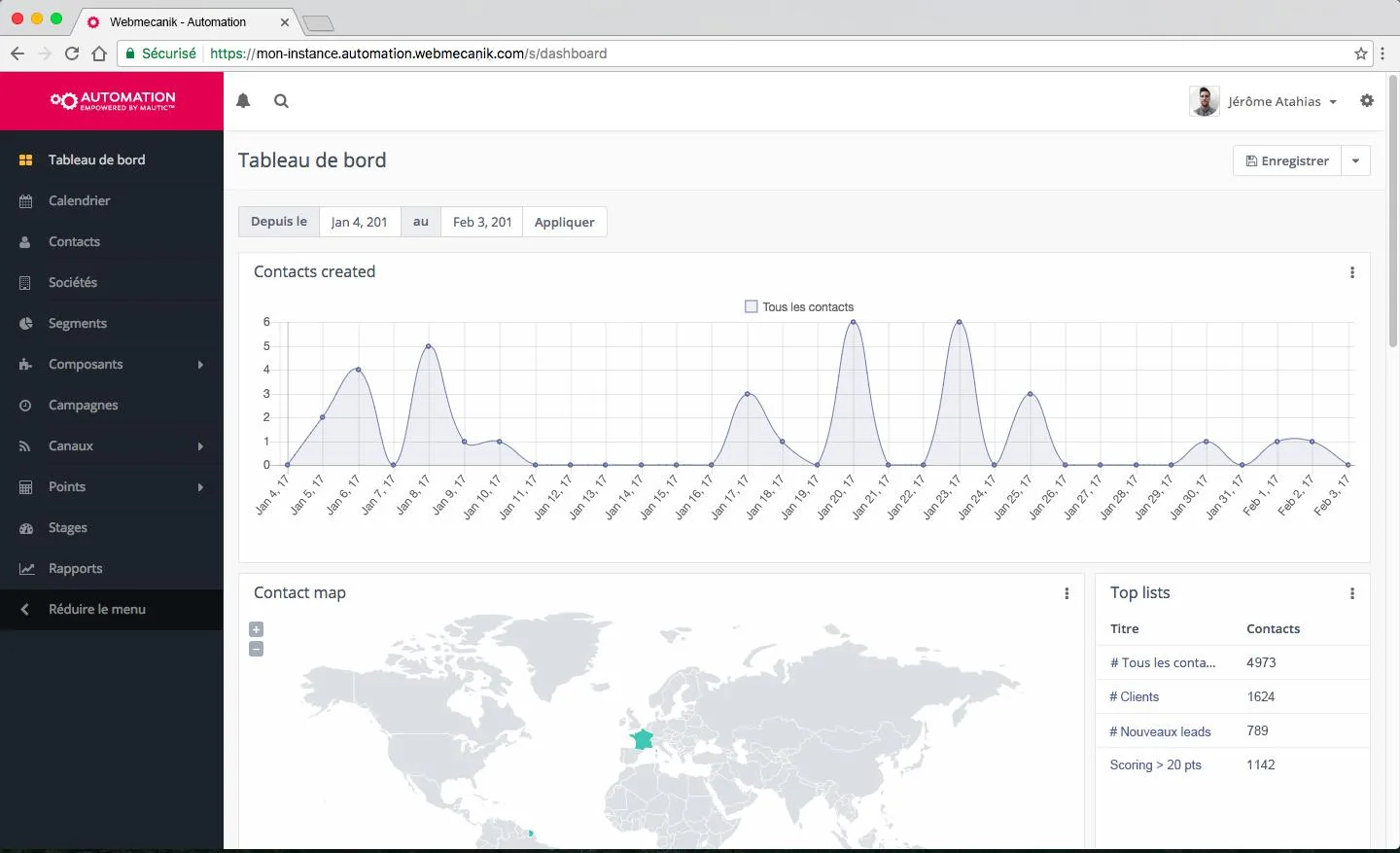 Webmecanik Automation — Screenshots 2