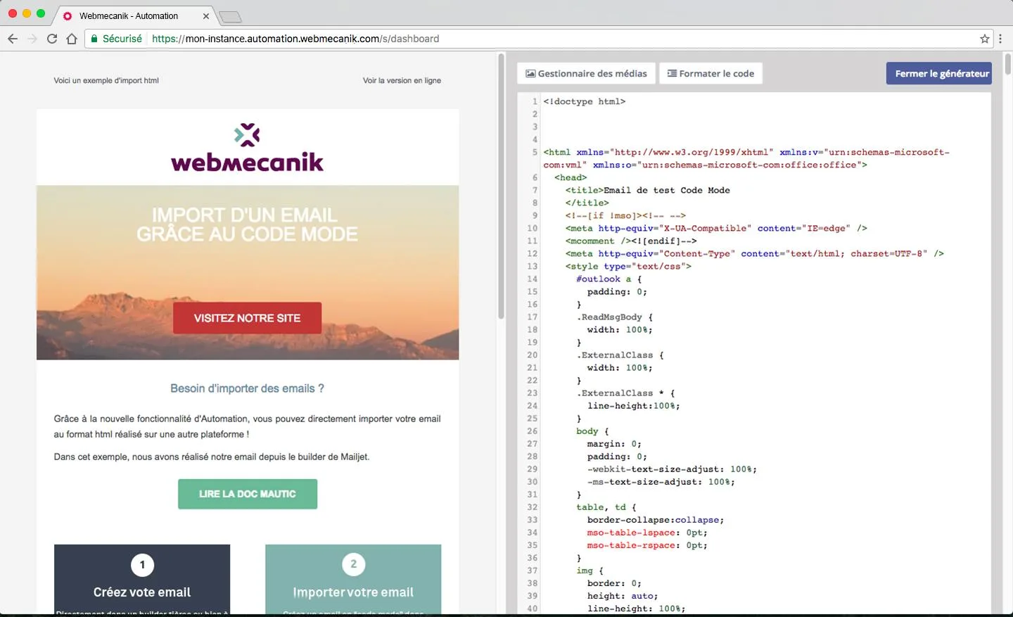 Webmecanik Automation — Screenshots 3