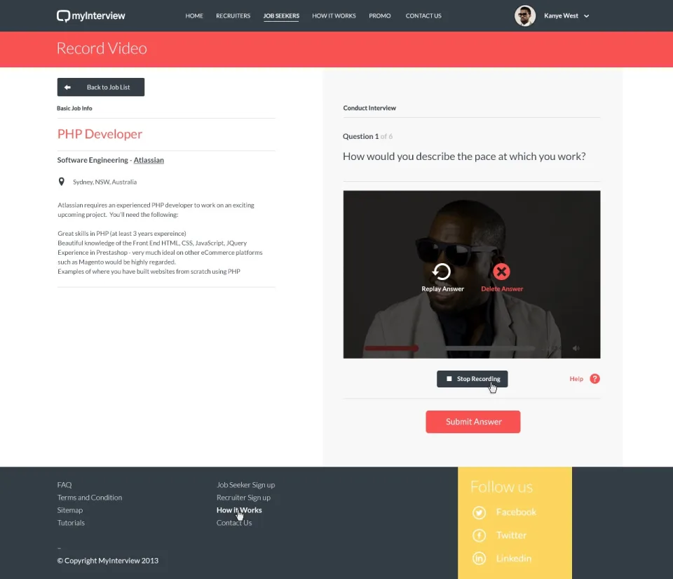 myInterview — Screenshots 2