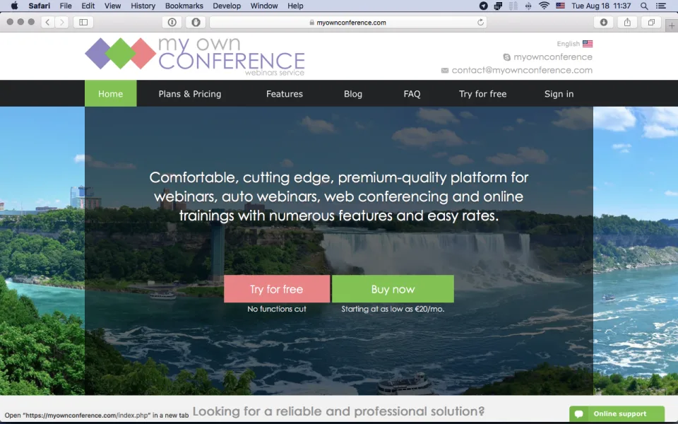 MyOwnConference — Screenshots 1