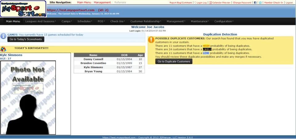 mysportsort — Screenshots 1
