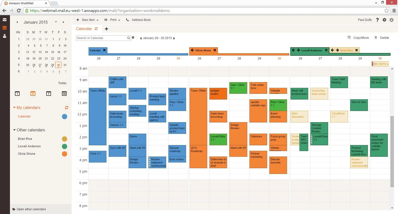 Amazon WorkMail — Screenshots 2
