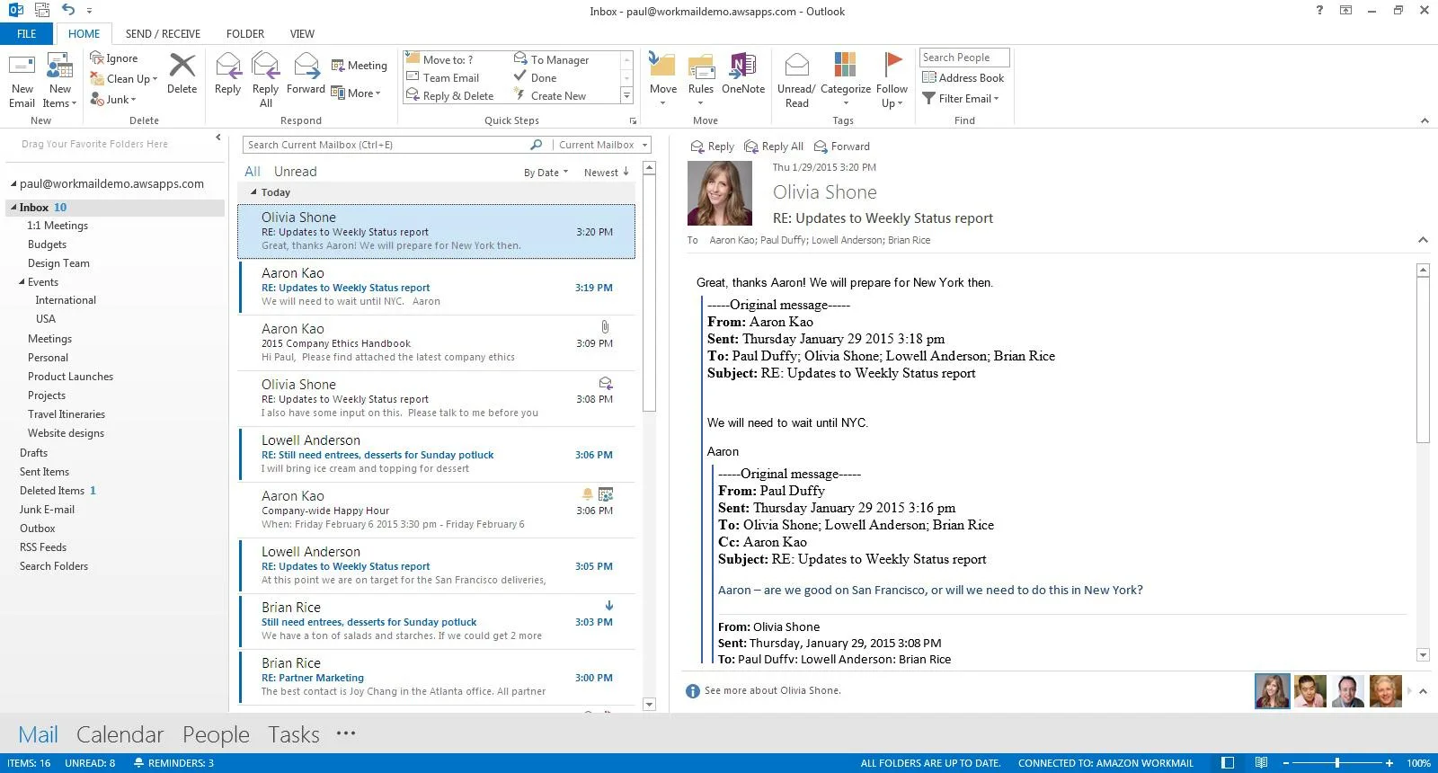 Amazon WorkMail — Screenshots 3