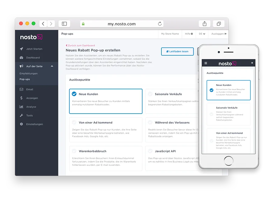 Nosto — Screenshots 1