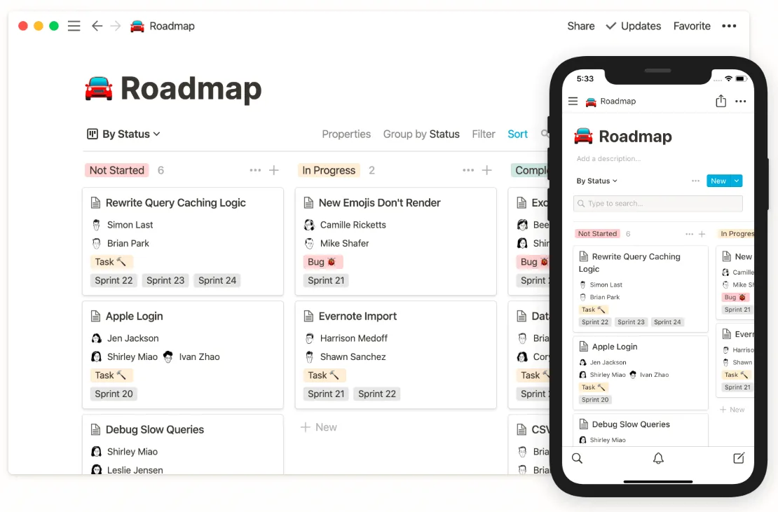 Notion — Screenshots 1