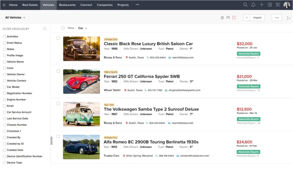 Zoho CRM Plus — Screenshots 1
