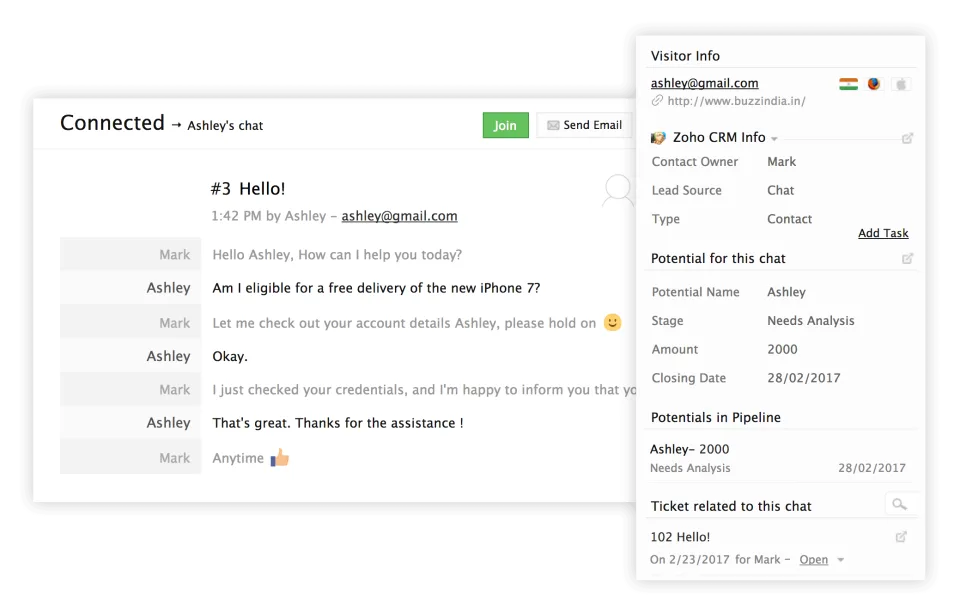 Zoho CRM Plus — Screenshots 4