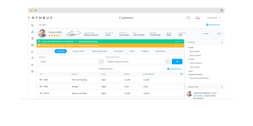 Nymbus Core Banking — Screenshots 3