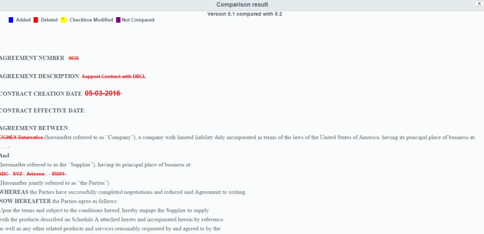 OCM - Contract Management — Screenshots 5