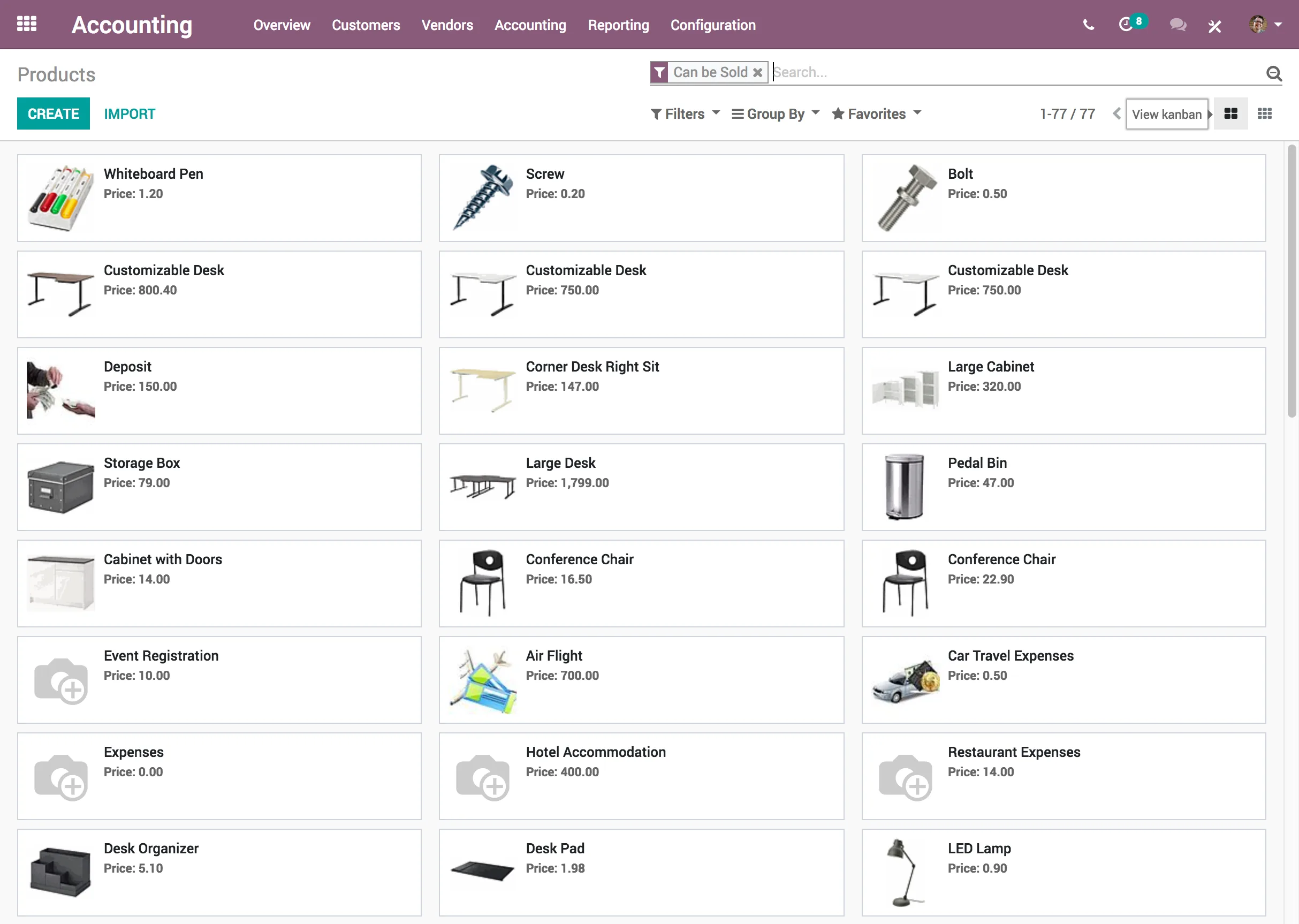 Odoo Accounting — Screenshots 3