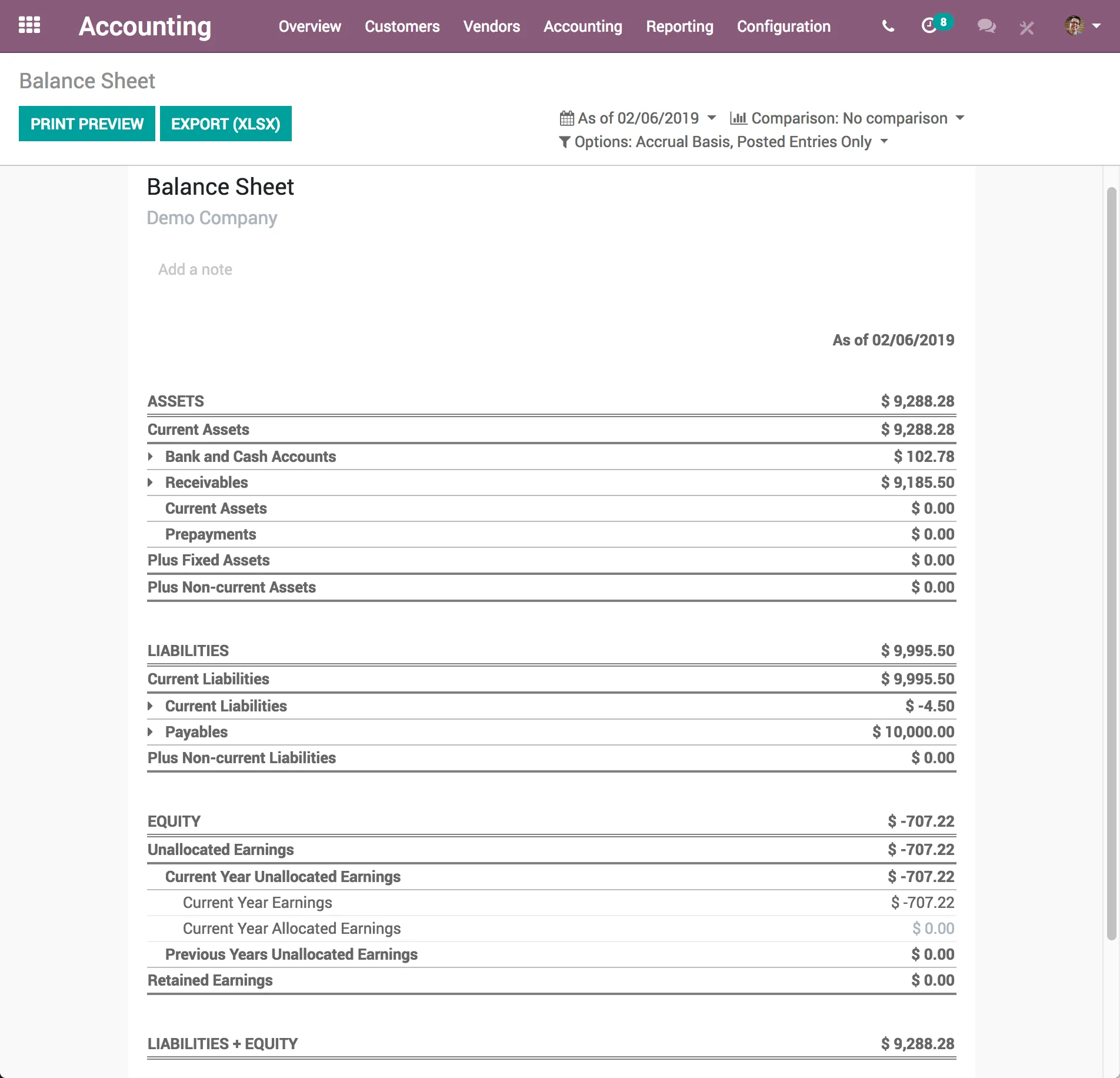 Odoo Accounting — Screenshots 5