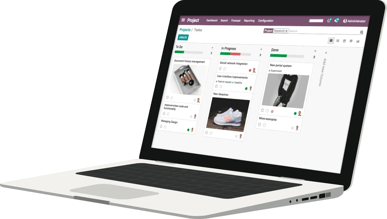 Odoo Manufacturing — Screenshots 2