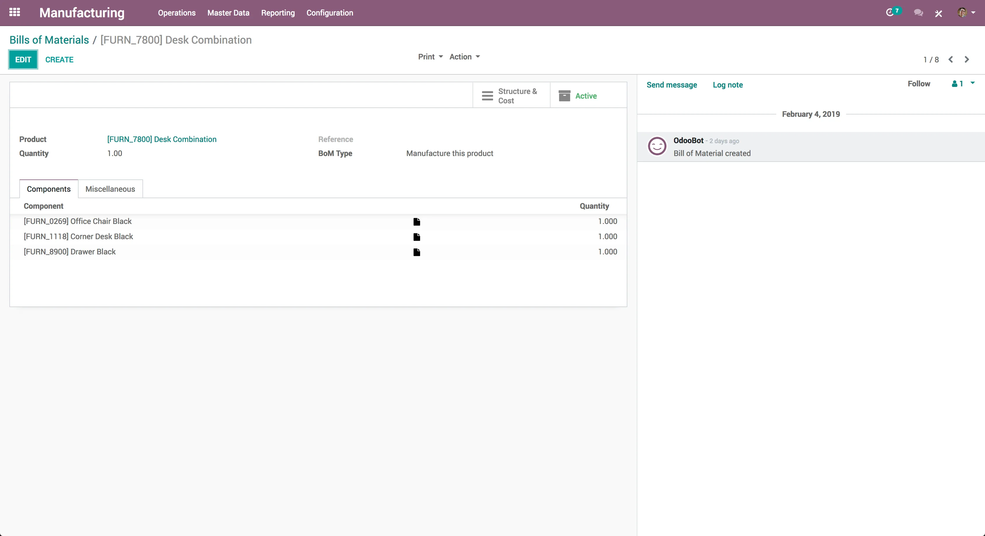 Odoo Manufacturing — Screenshots 5