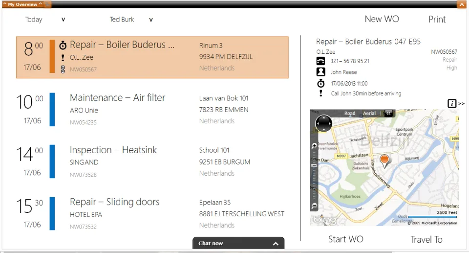 Odyssee Service Software — Screenshots 1