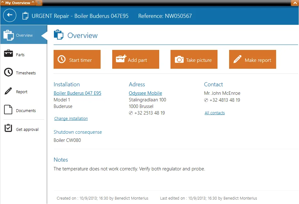Odyssee Service Software — Screenshots 3